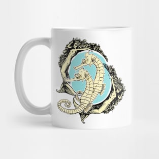 Seahorse under the sea Mug